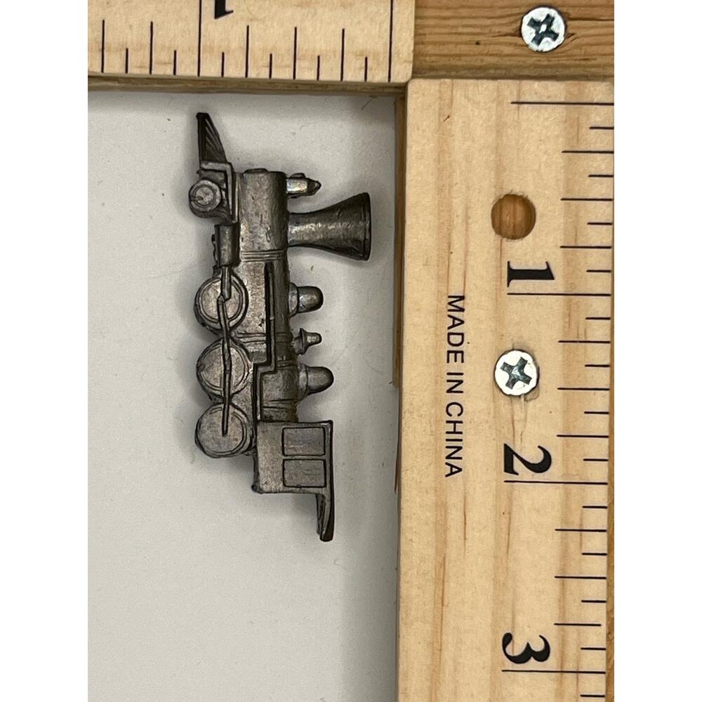 Vintage Metal Whale Train Figurines Miniature Nautical Steam Collectibles